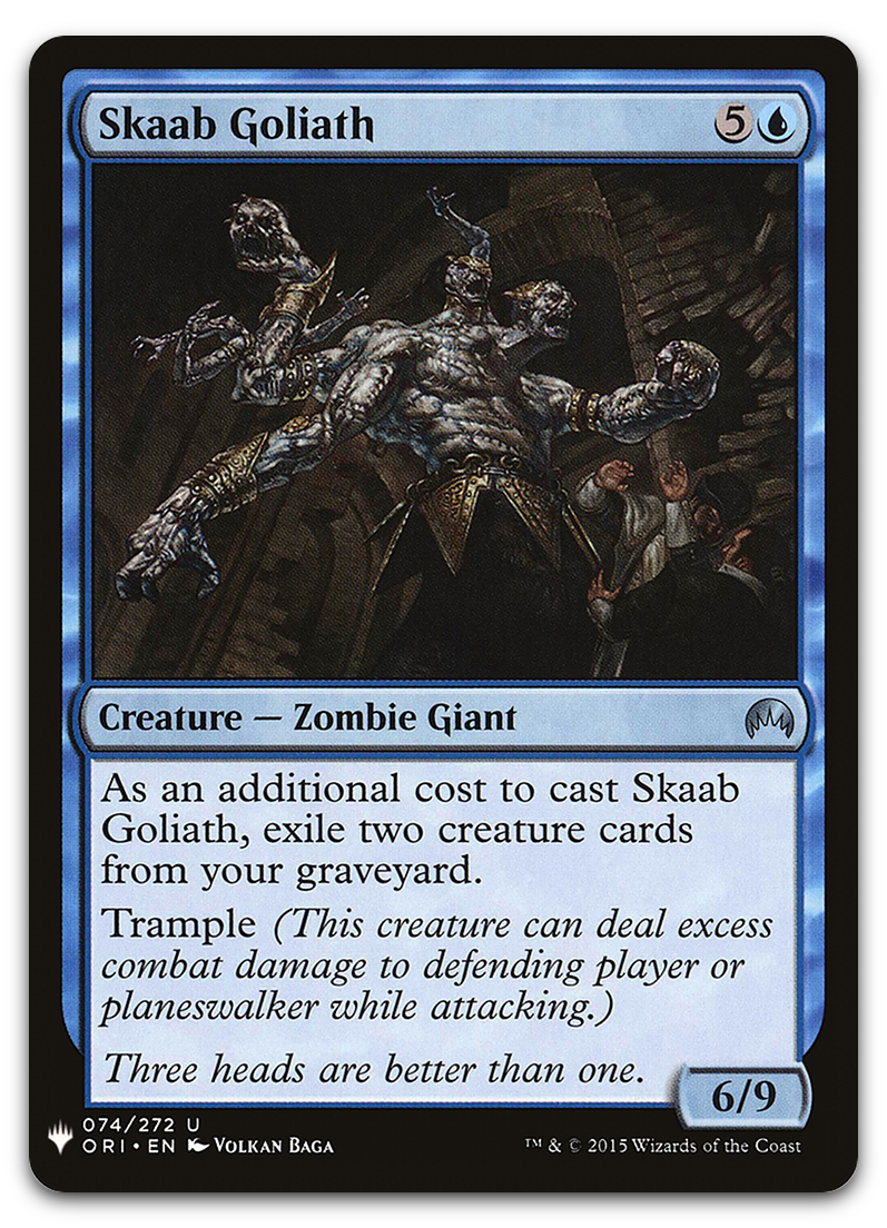 Skaab Goliath (The List Reprints)