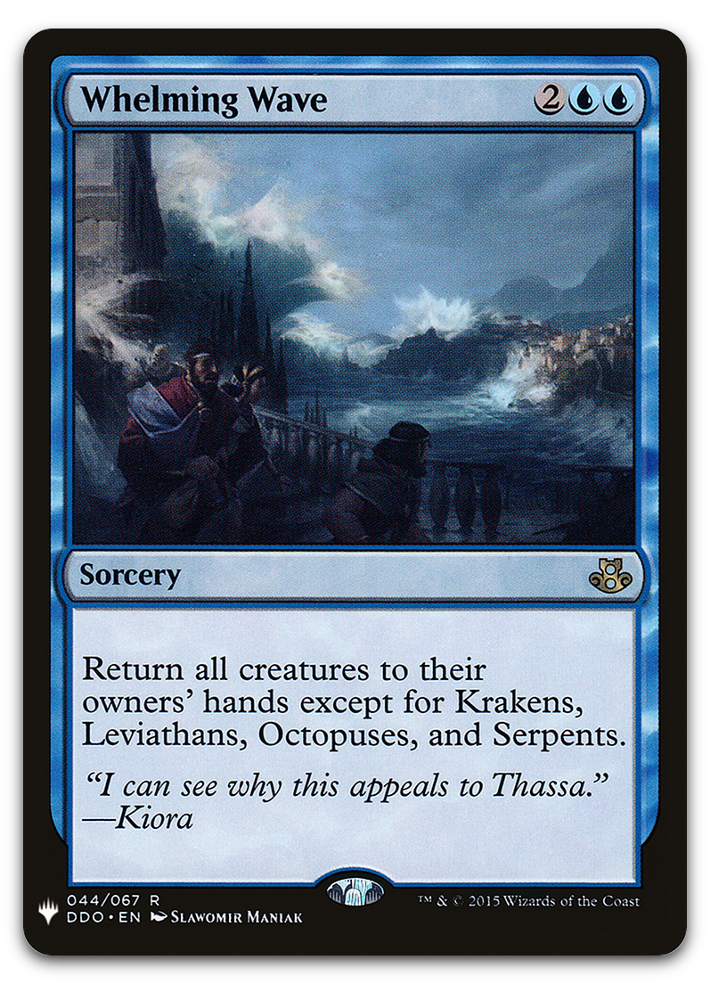 Whelming Wave (The List Reprints)
