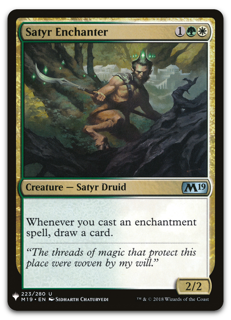 Satyr Enchanter (The List Reprints)
