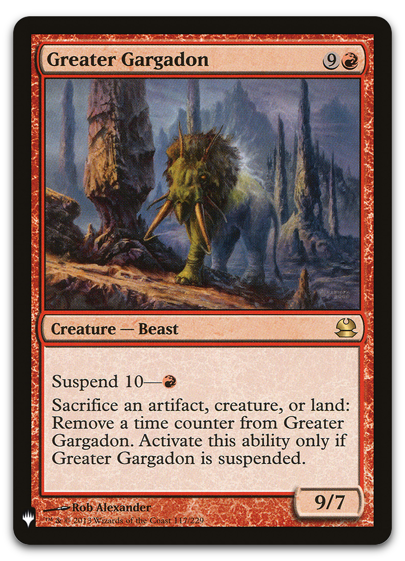 Greater Gargadon (The List Reprints)