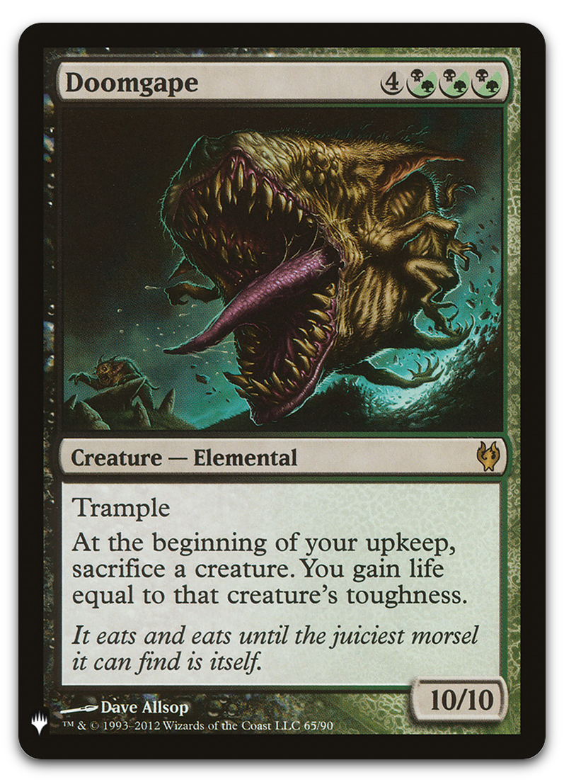 Doomgape (The List Reprints)