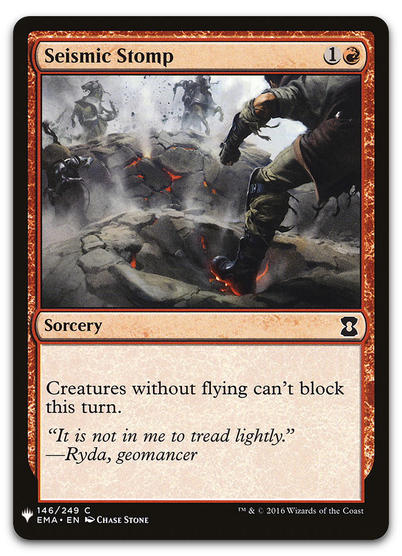 Seismic Stomp (The List Reprints)