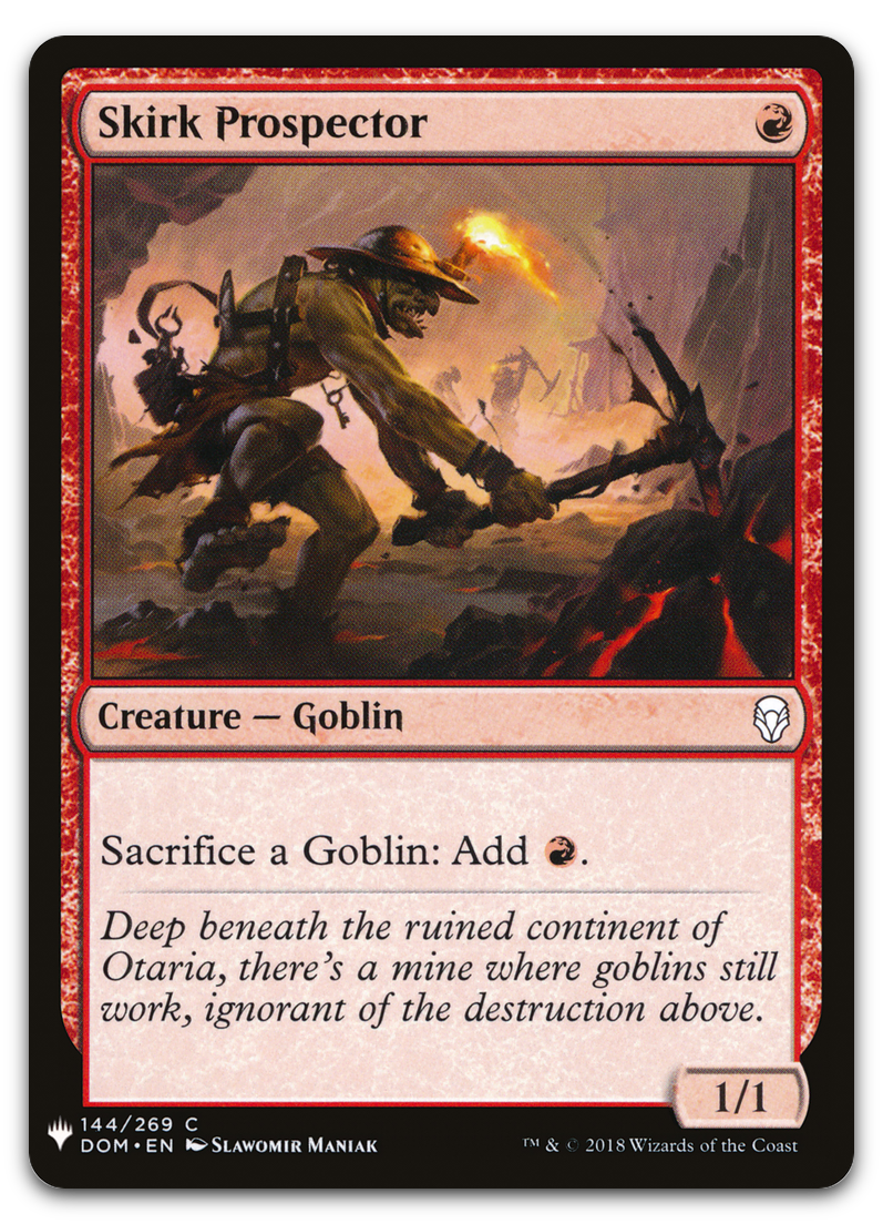 Skirk Prospector (The List Reprints)