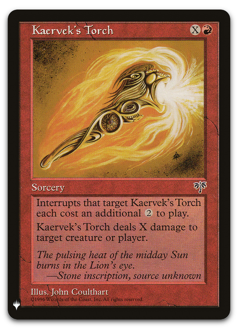 Kaervek's Torch (The List Reprints)