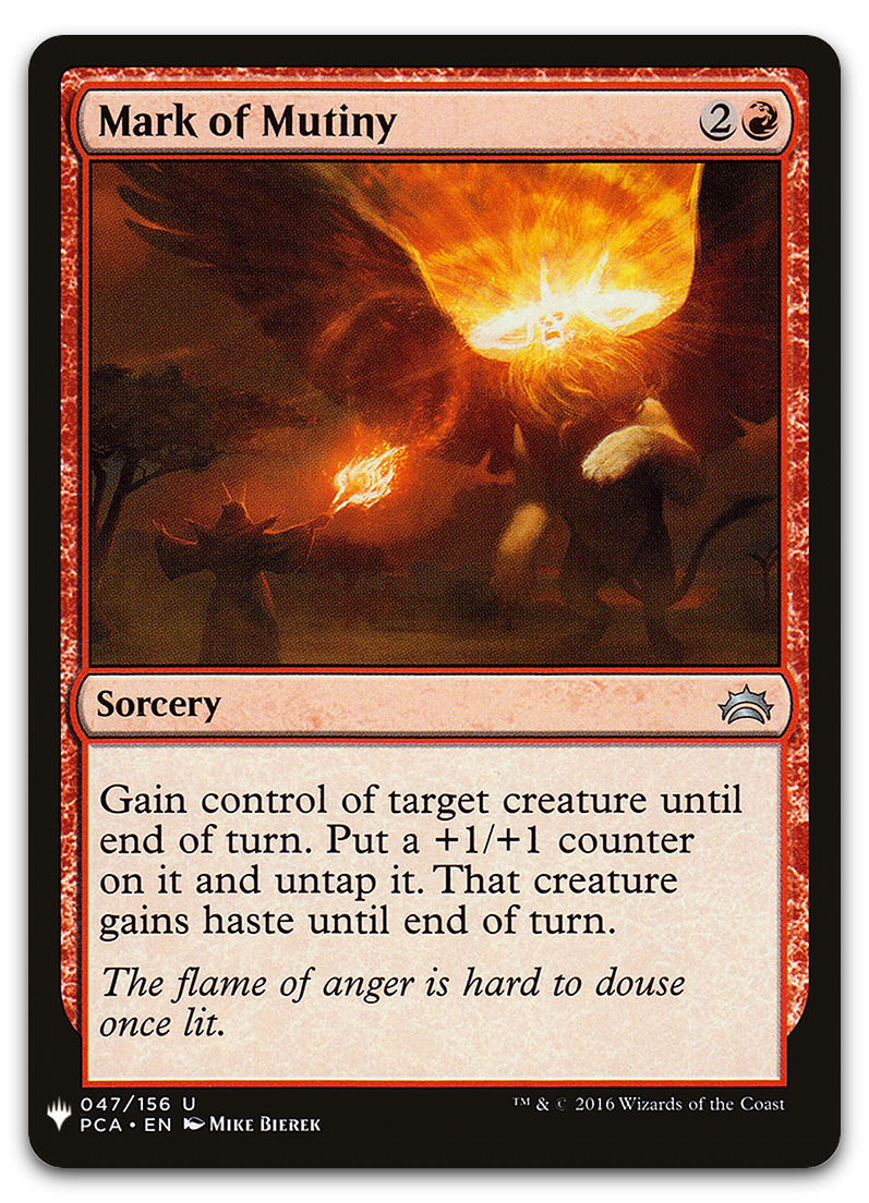 Mark of Mutiny (The List Reprints)