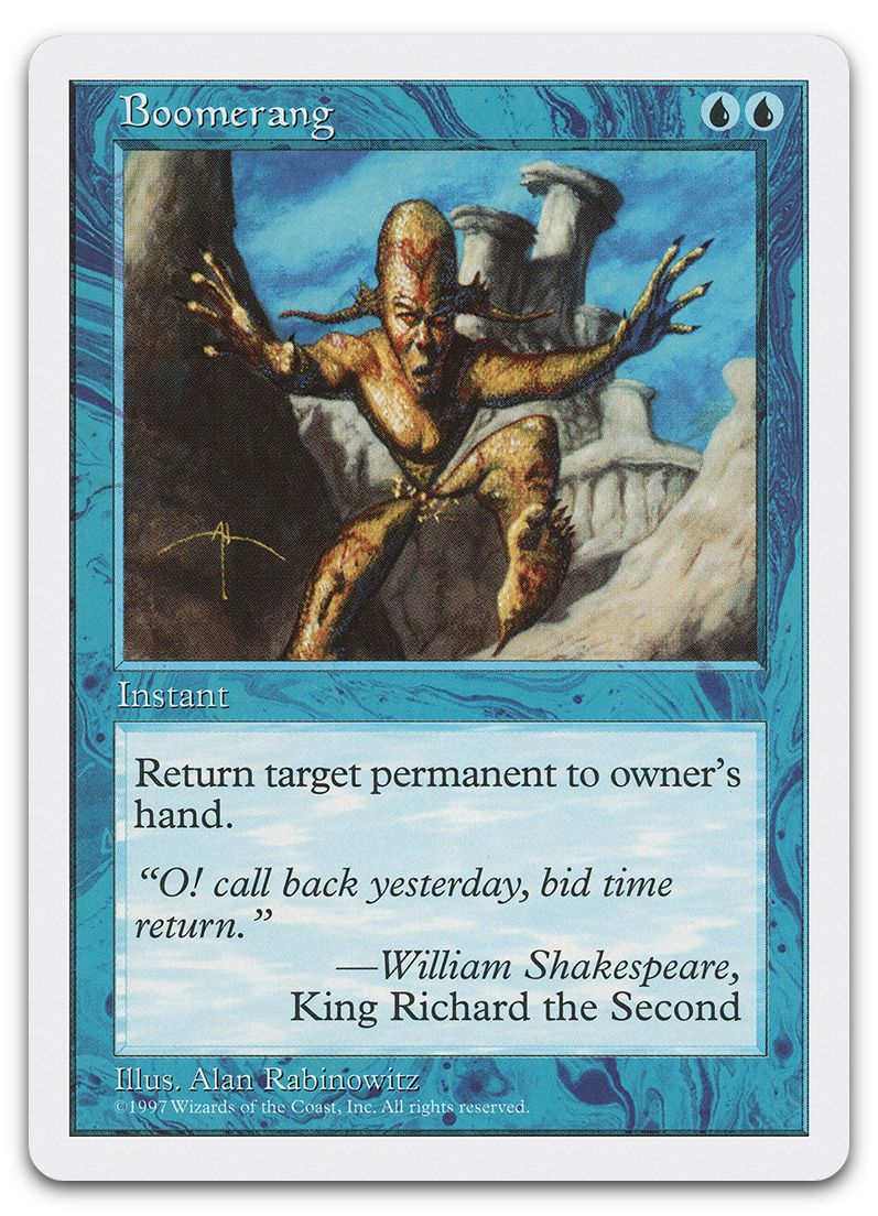Boomerang (Fifth Edition)