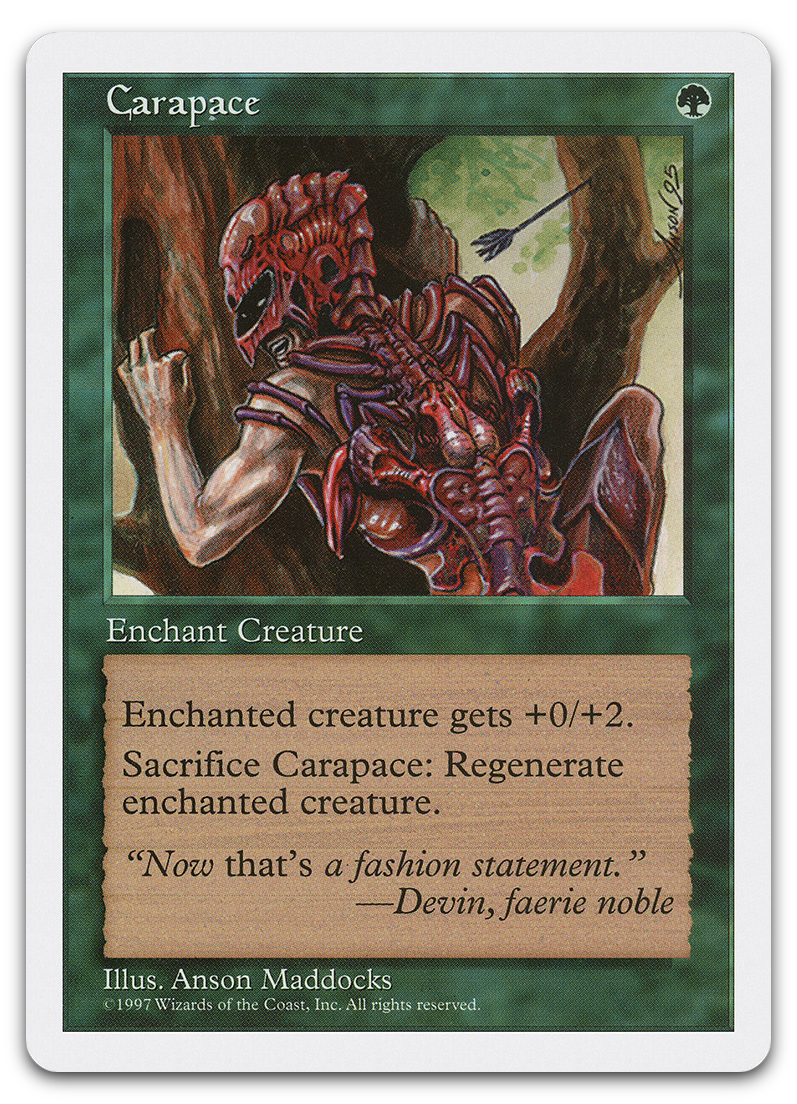 Carapace (Fifth Edition)