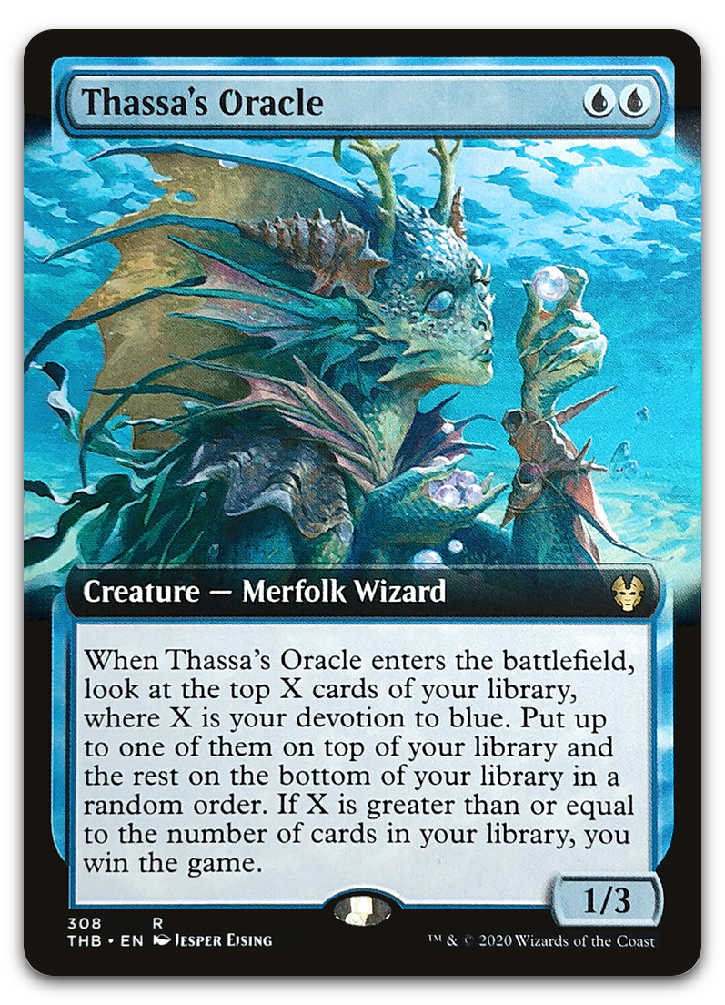 Thassa's Oracle (Extended Art) (Theros Beyond Death)