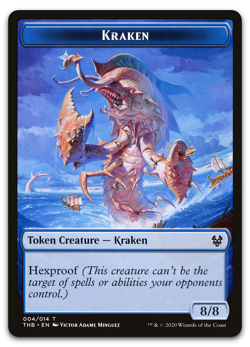 Kraken Token (Theros Beyond Death)