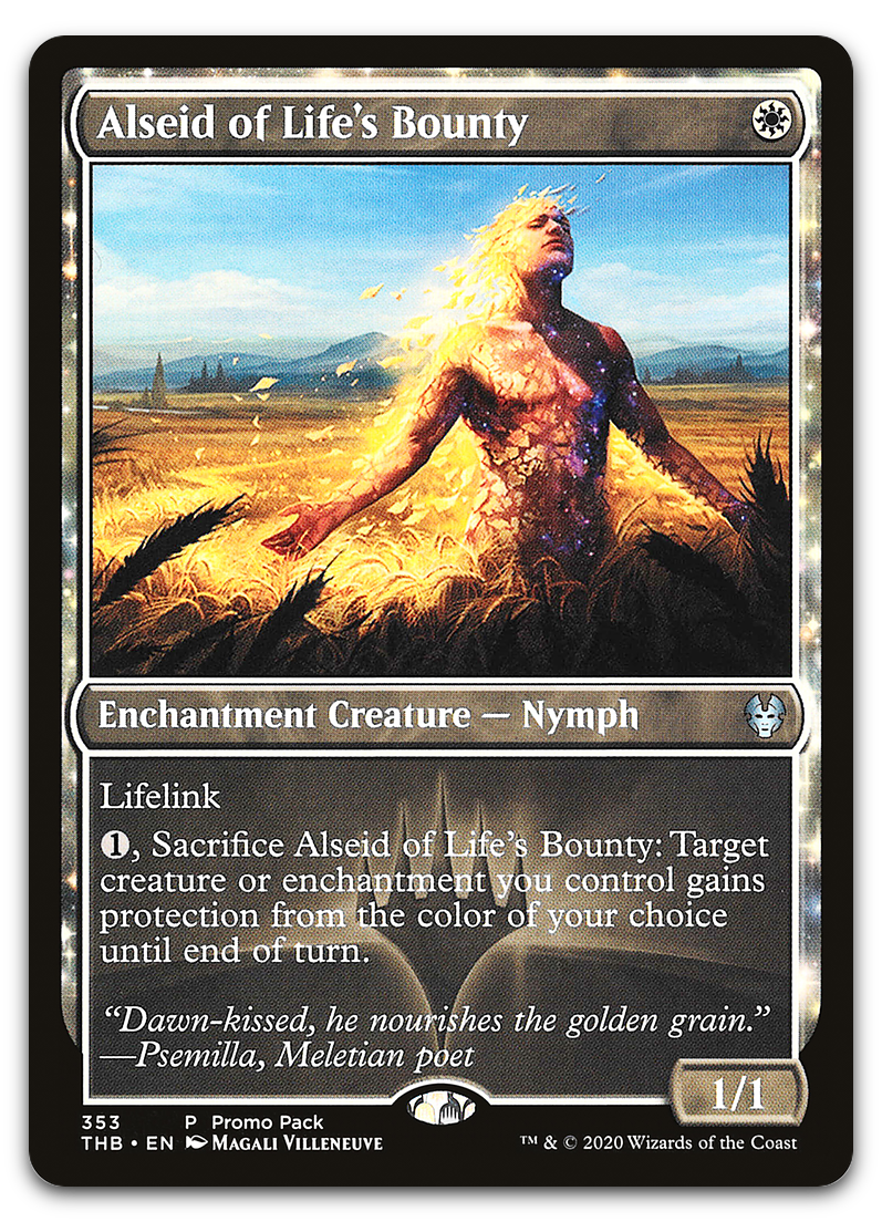 Alseid of Life's Bounty (Promo Pack: Theros Beyond Death)