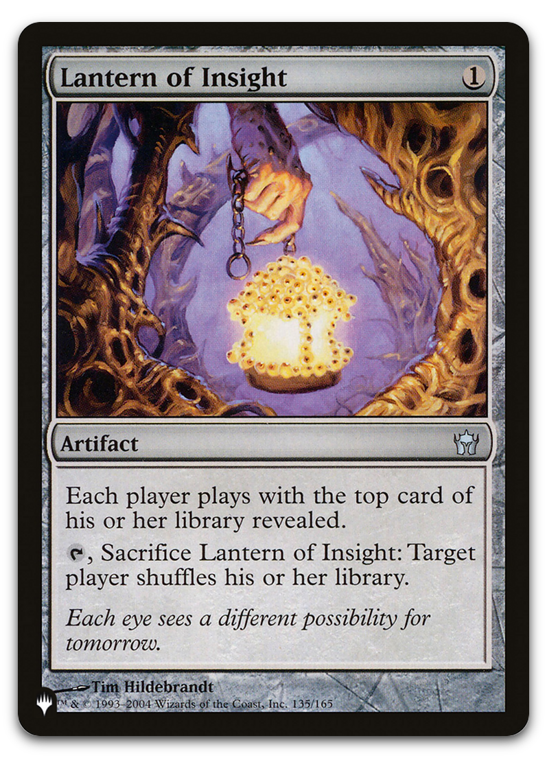 Lantern of Insight (The List Reprints)