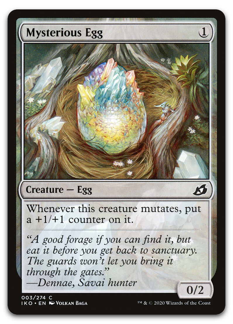Mysterious Egg (Ikoria: Lair of Behemoths)