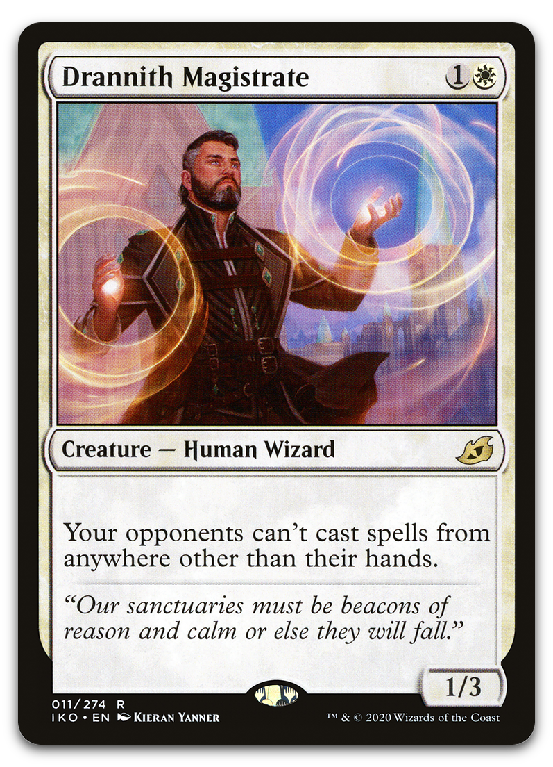 Drannith Magistrate (Ikoria: Lair of Behemoths)