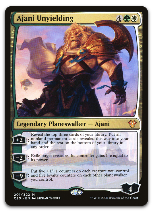 Ajani Unyielding (Commander 2020)