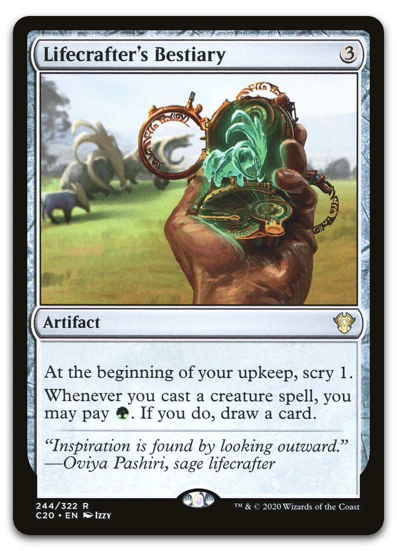 Lifecrafter's Bestiary (Commander 2020)