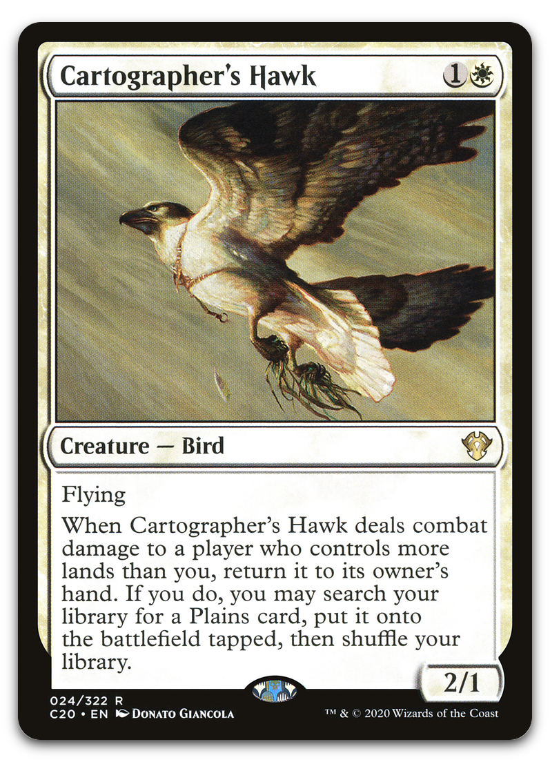 Cartographer's Hawk (Commander 2020)