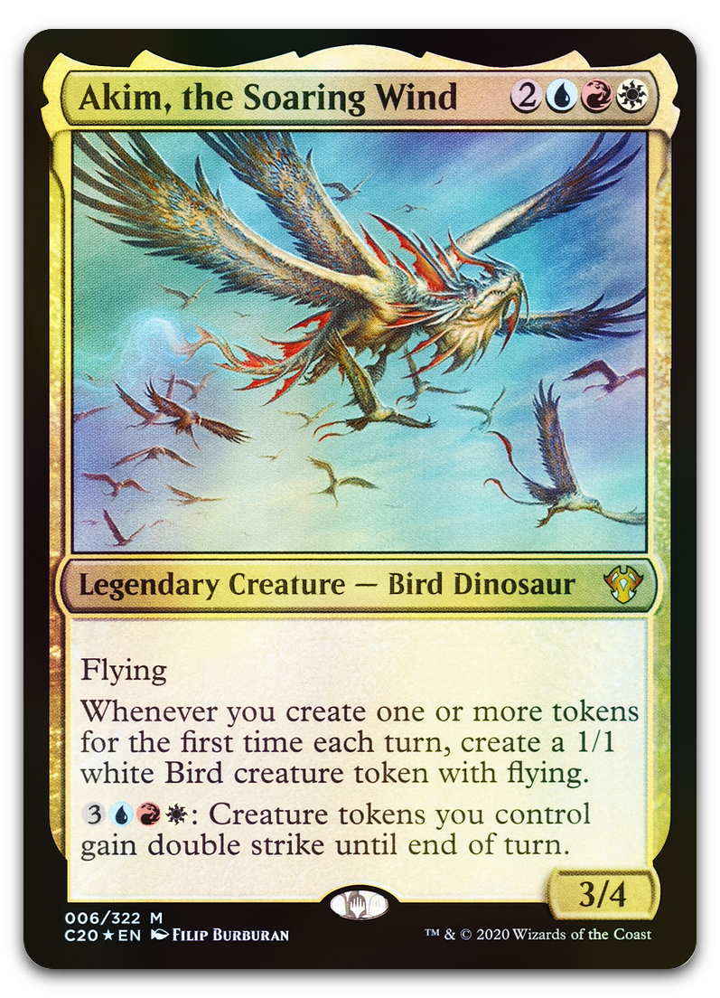 Akim, the Soaring Wind (Commander 2020)