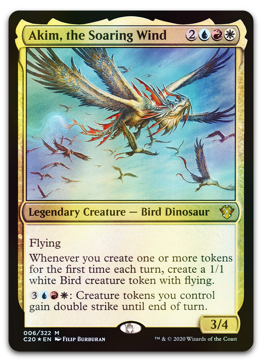 Akim, the Soaring Wind (Commander 2020)