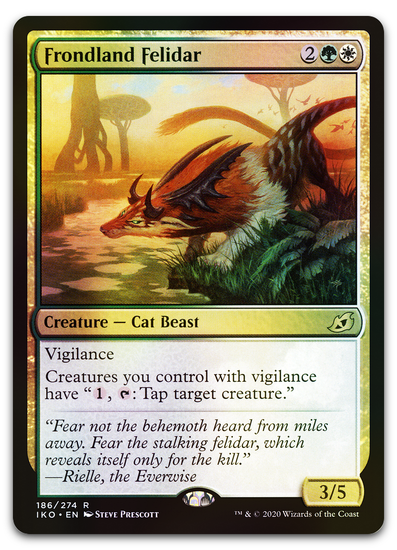 Frondland Felidar (Ikoria: Lair of Behemoths)