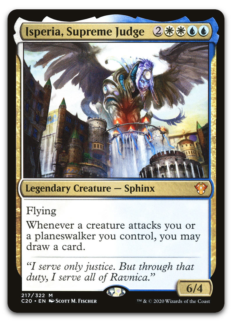 Isperia, Supreme Judge (Commander 2020)