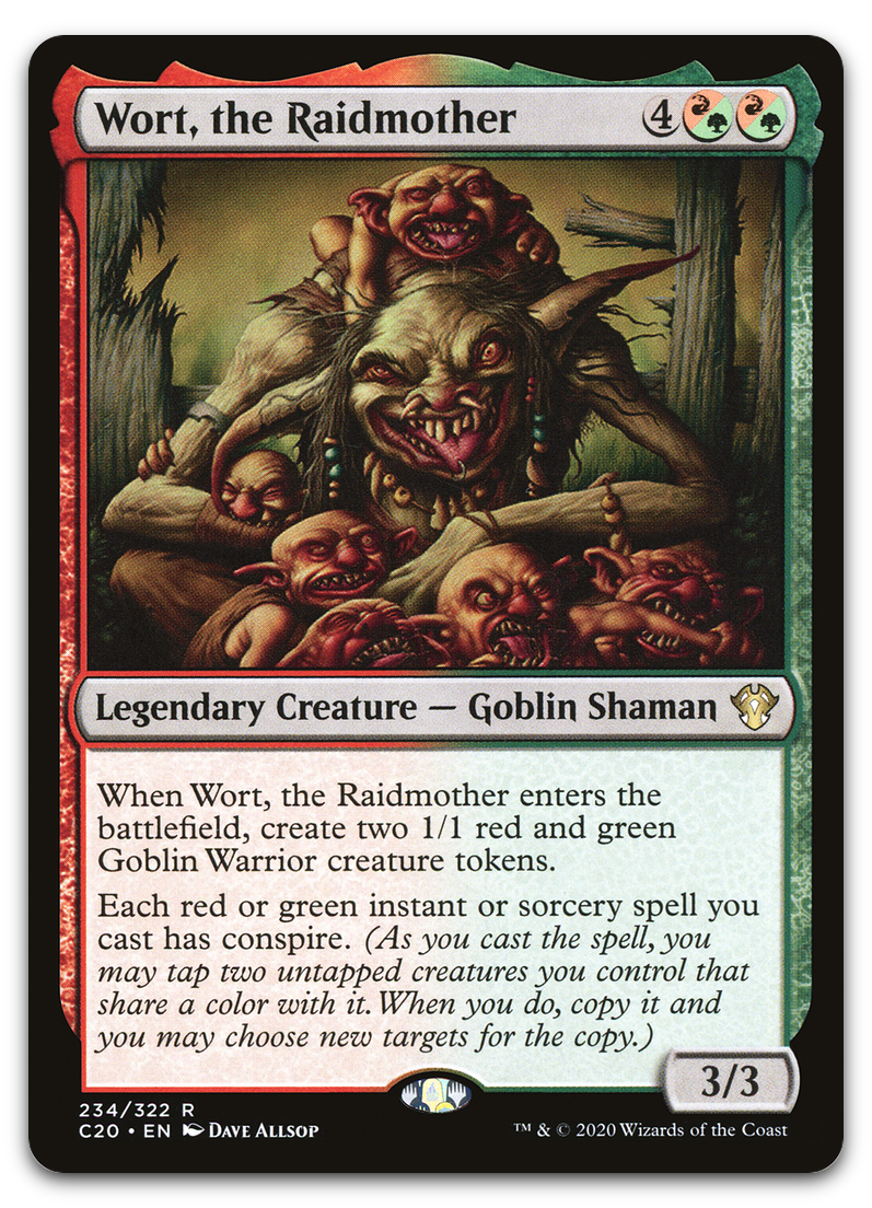 Wort, the Raidmother (Commander 2020)