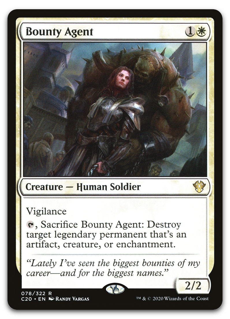 Bounty Agent (Commander 2020)