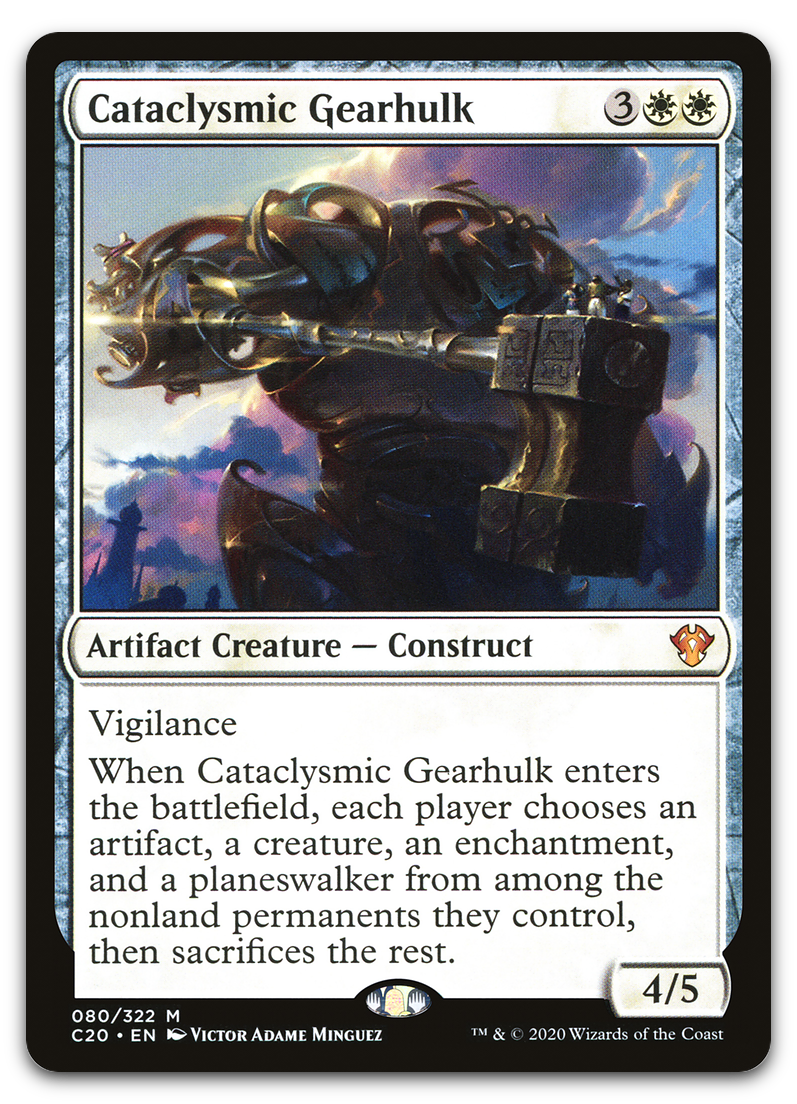 Cataclysmic Gearhulk (Commander 2020)
