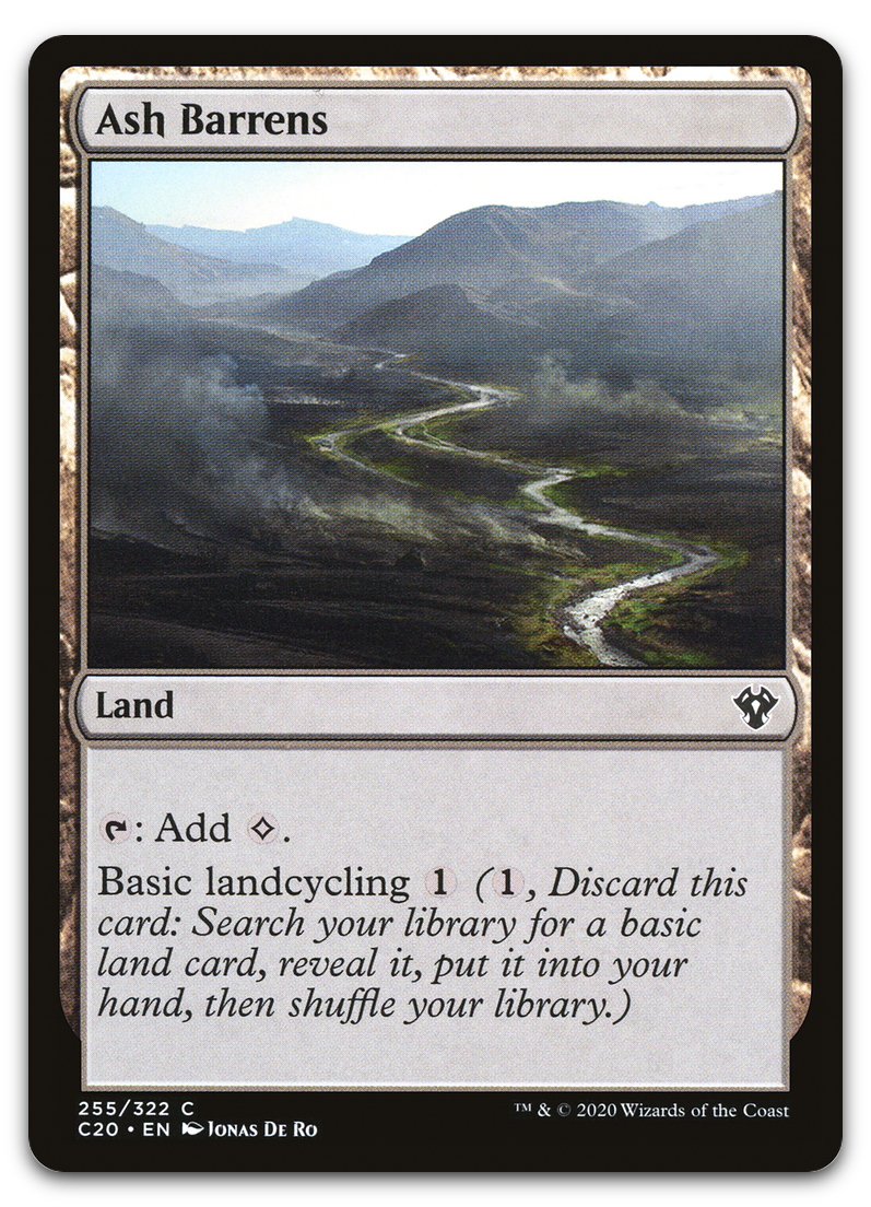 Ash Barrens (Commander 2020)
