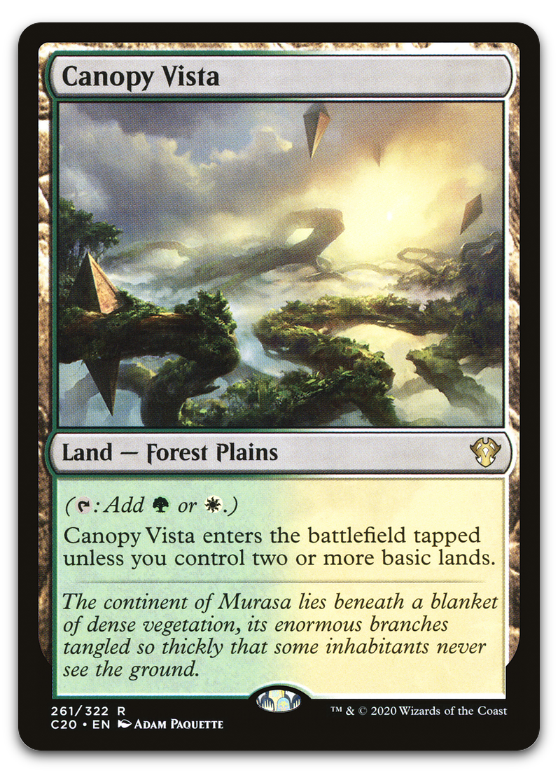 Canopy Vista (Commander 2020)