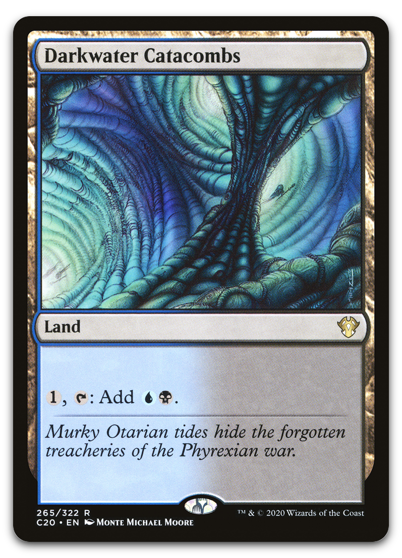 Darkwater Catacombs (Commander 2020)