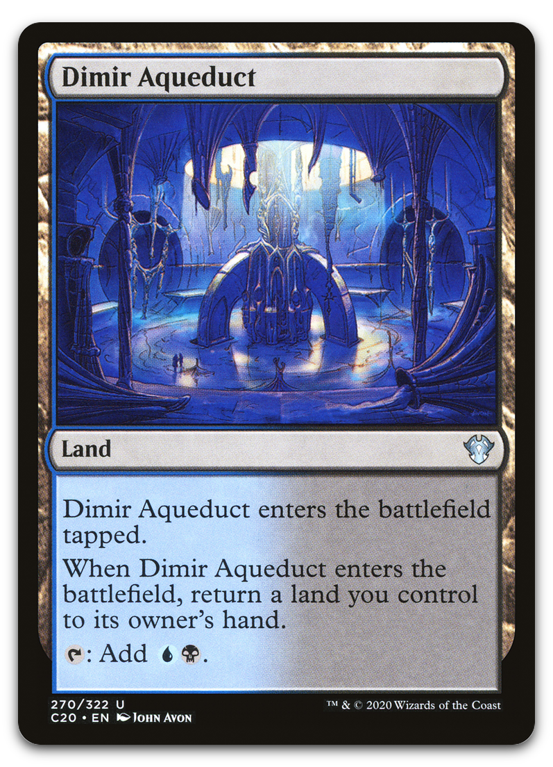 Dimir Aqueduct (Commander 2020)