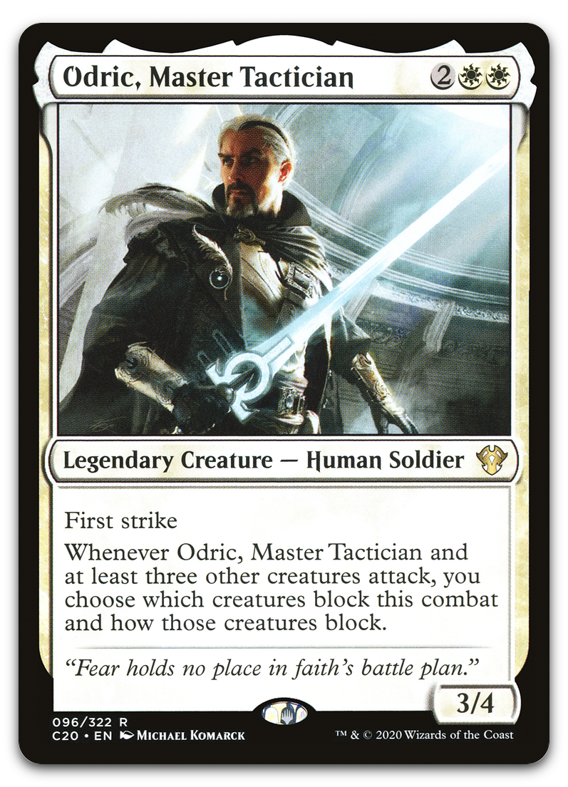 Odric, Master Tactician (Commander 2020)