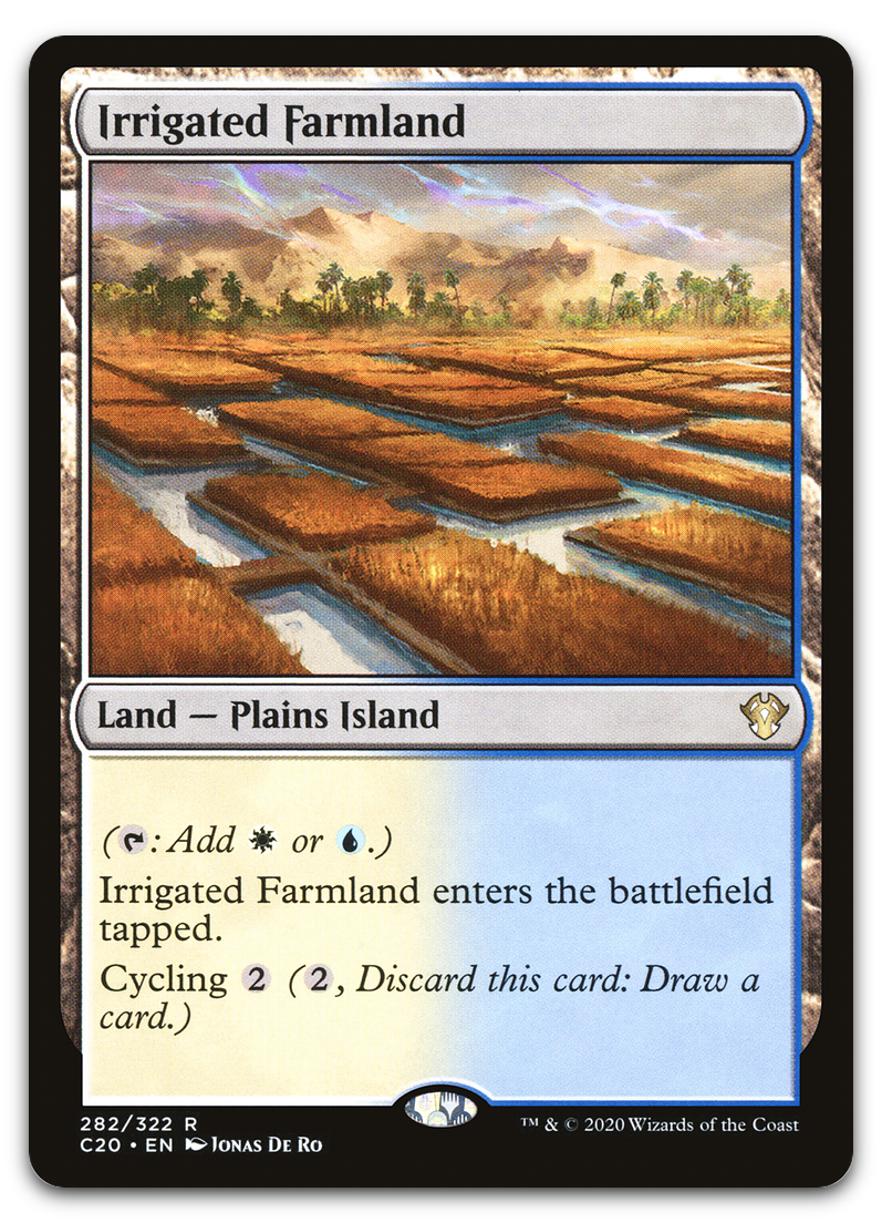 Irrigated Farmland (Commander 2020)