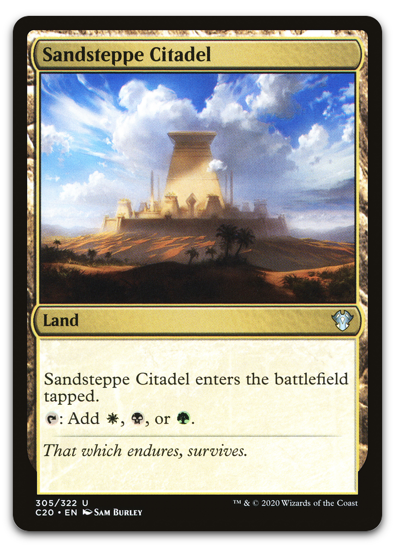 Sandsteppe Citadel (Commander 2020)