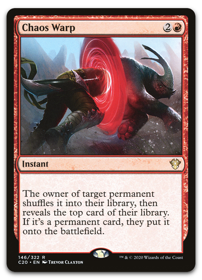 Chaos Warp (Commander 2020)