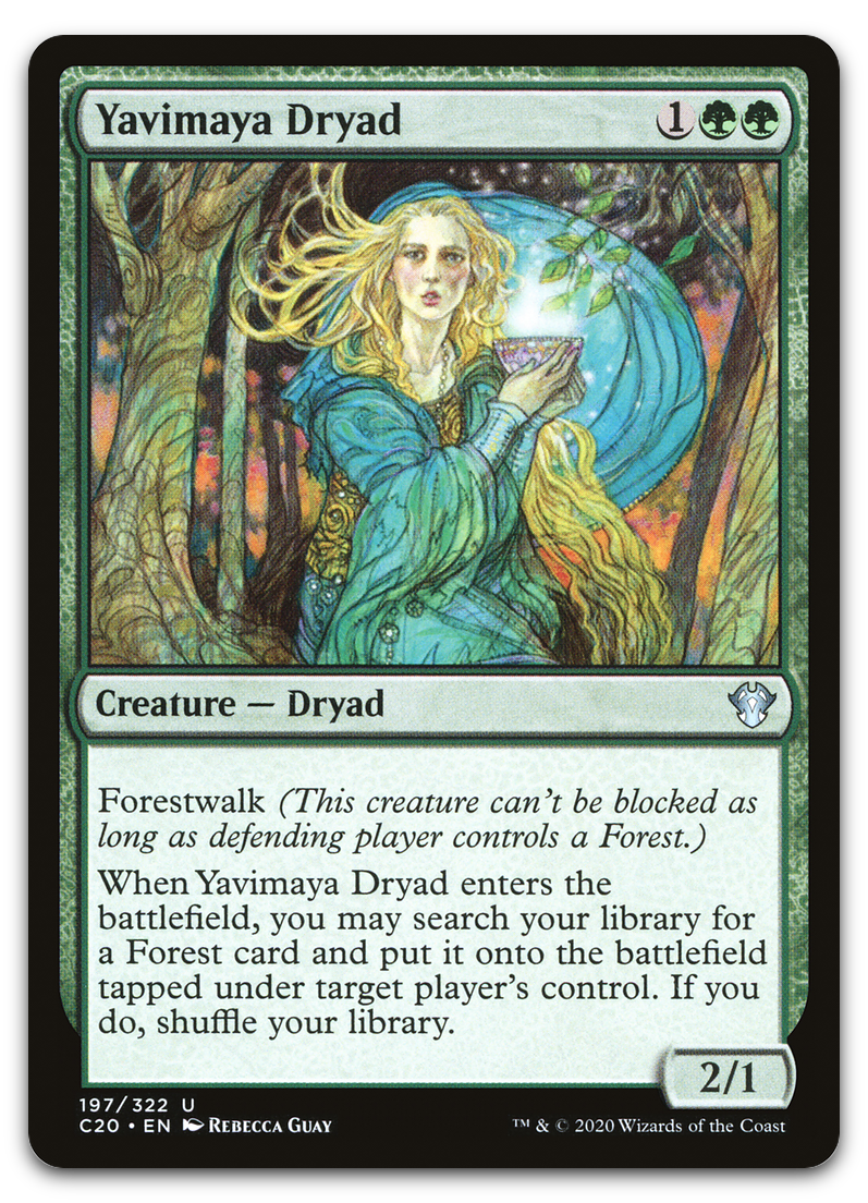 Yavimaya Dryad (Commander 2020)