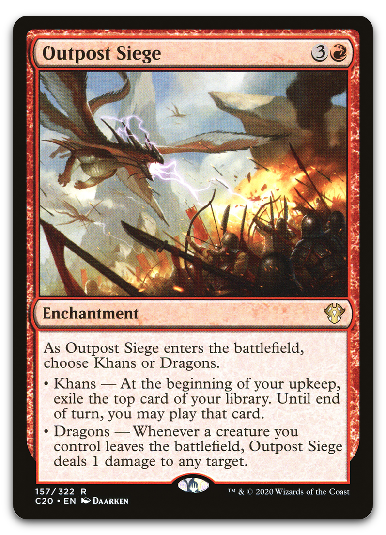 Outpost Siege (Commander 2020)