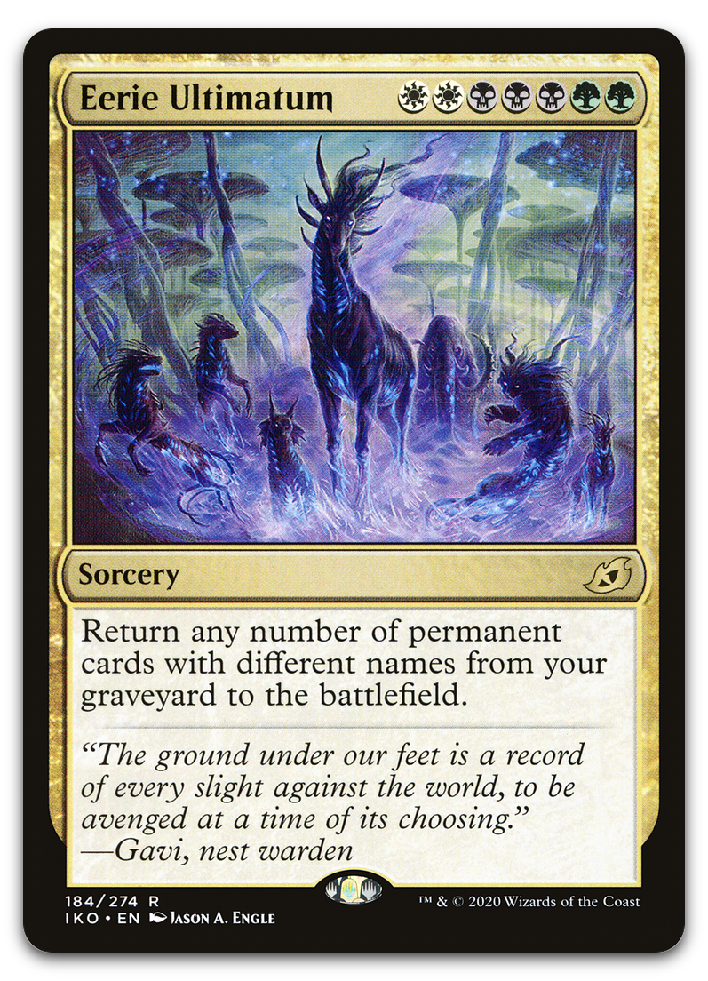 Eerie Ultimatum (Ikoria: Lair of Behemoths)