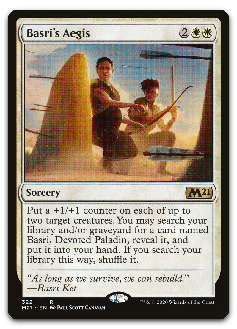 Basri's Aegis (Core Set 2021)