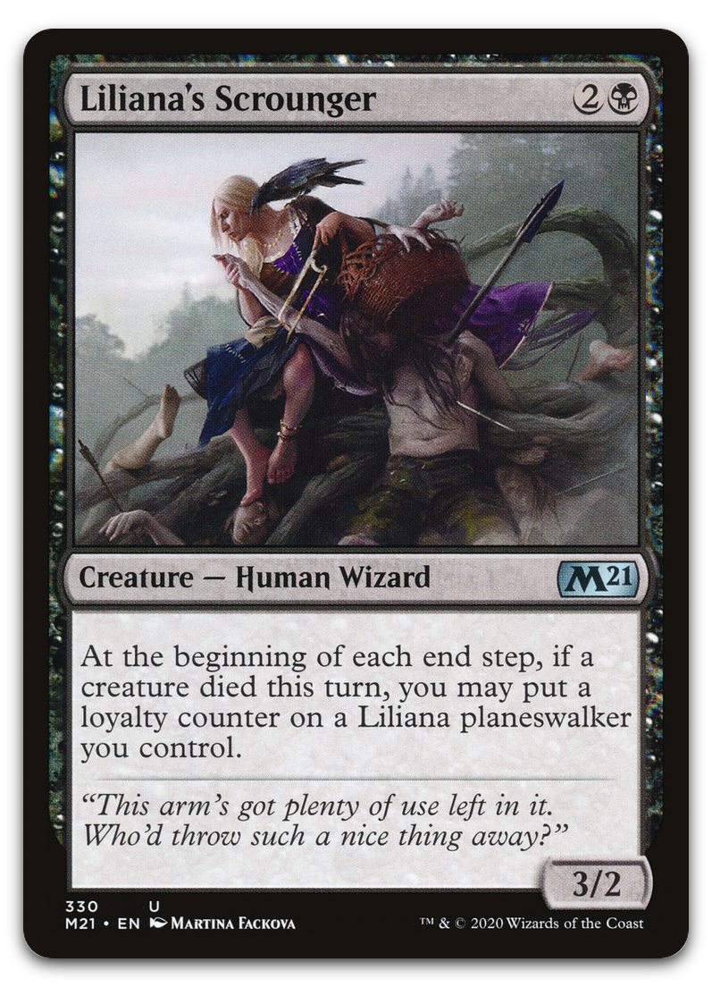 Liliana's Scrounger (Core Set 2021)