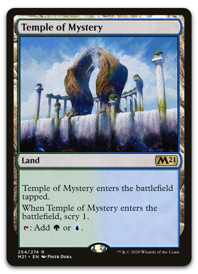 Temple of Mystery (Core Set 2021)
