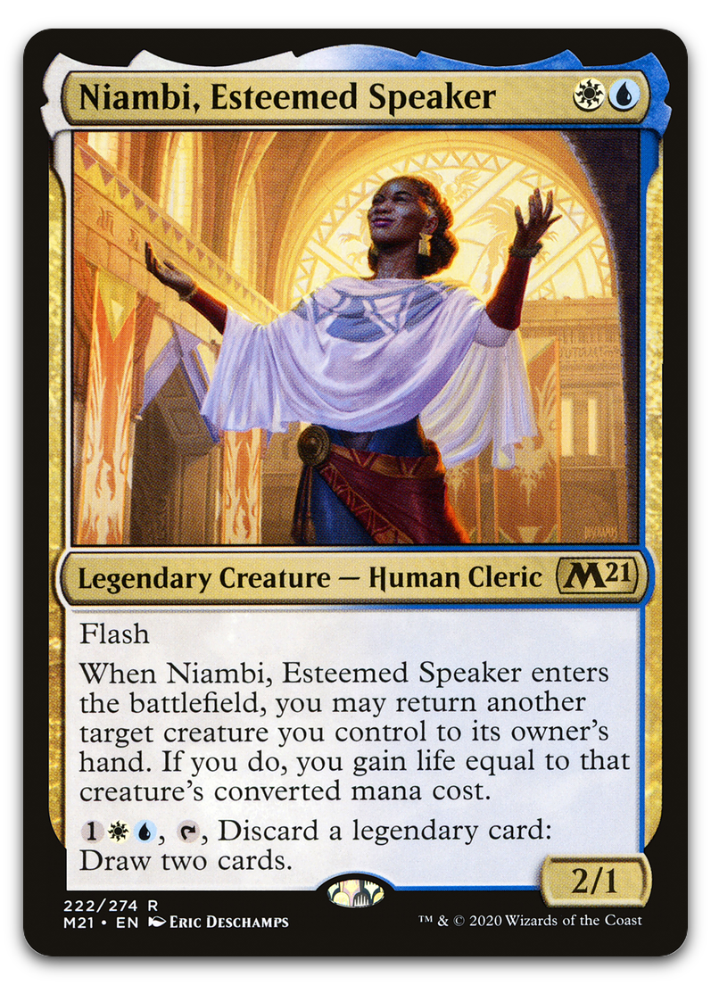 Niambi, Esteemed Speaker (Core Set 2021)