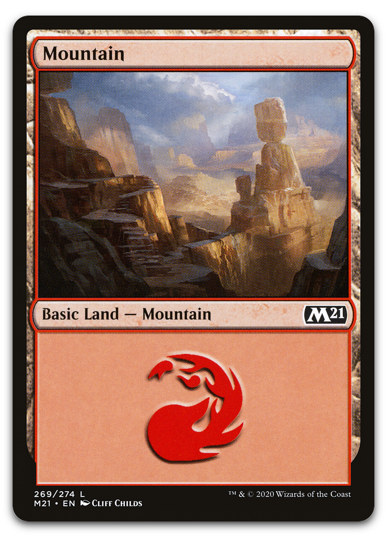 Mountain (269) (Core Set 2021)