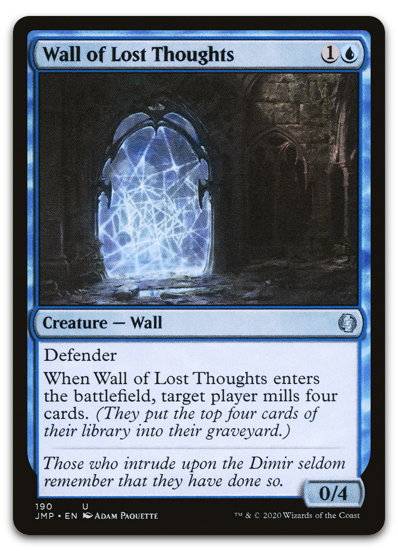 Wall of Lost Thoughts (Jumpstart)