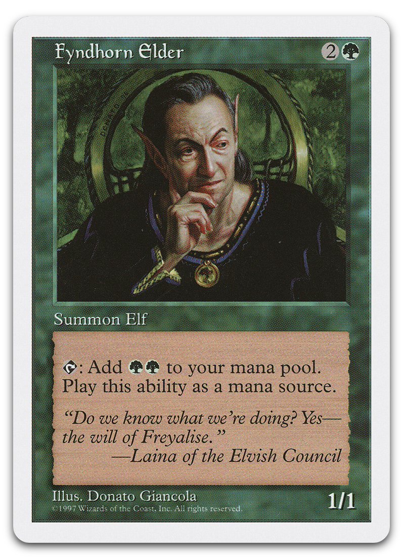 Fyndhorn Elder (Fifth Edition)