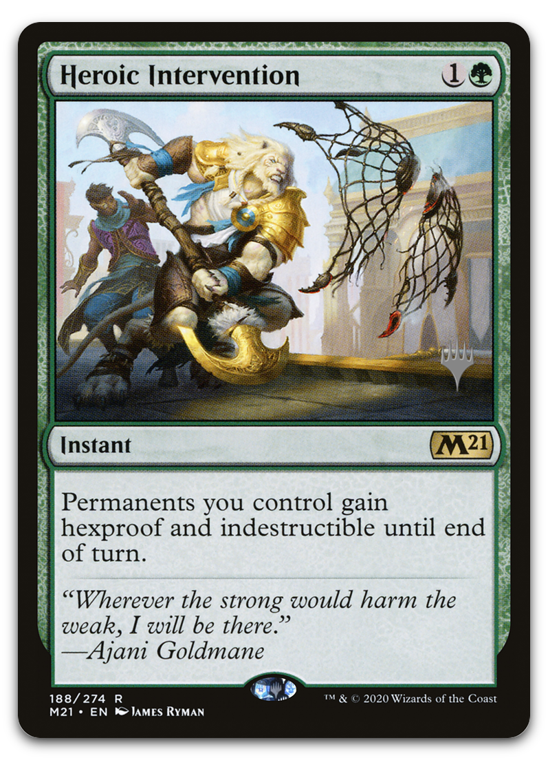 Heroic Intervention (Promo Pack: Core Set 2021)