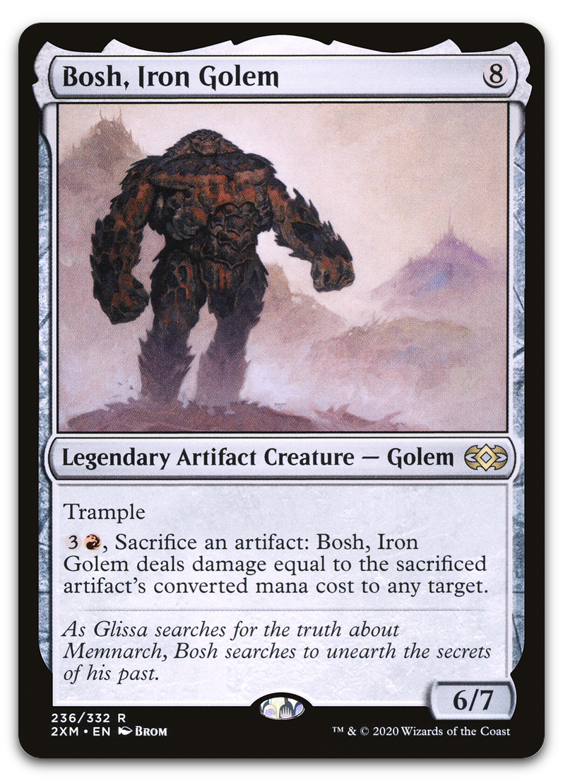 Bosh, Iron Golem (Double Masters)