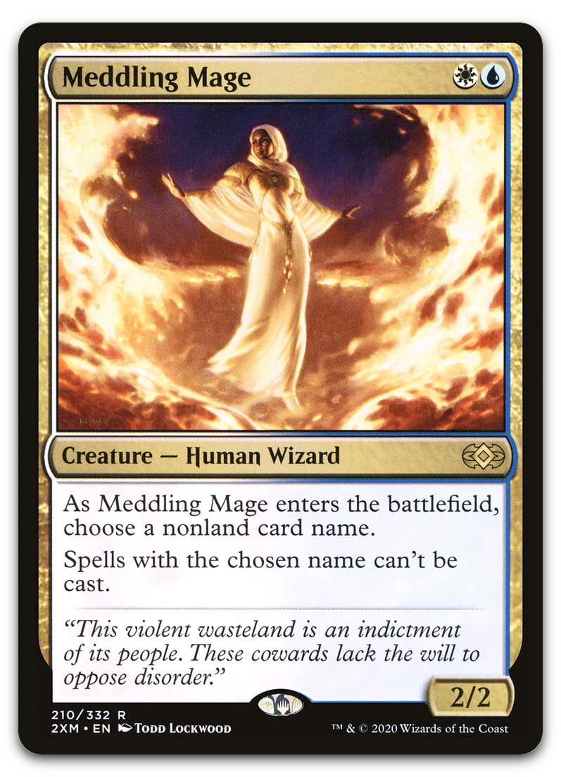 Meddling Mage (Double Masters)