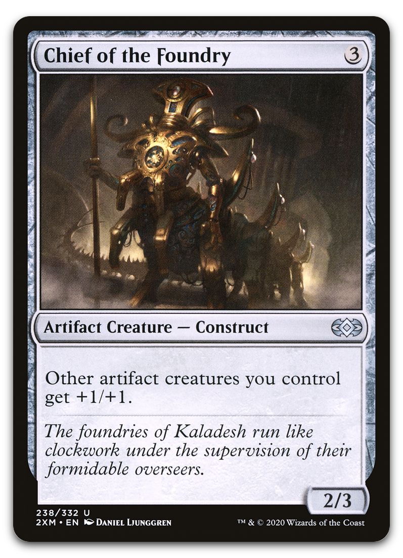 Chief of the Foundry (Double Masters)