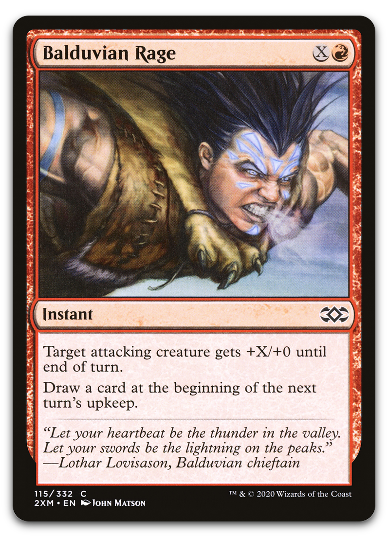 Balduvian Rage (Double Masters)